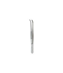 Dissecting Forceps – Curved Serrated Flat Handle