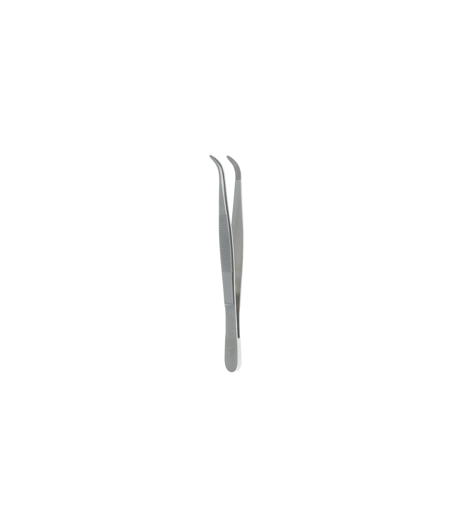 Dissecting Forceps – Curved Serrated Flat Handle