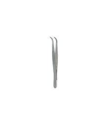 Dissecting Forceps – Curved Serrated Flat Handle