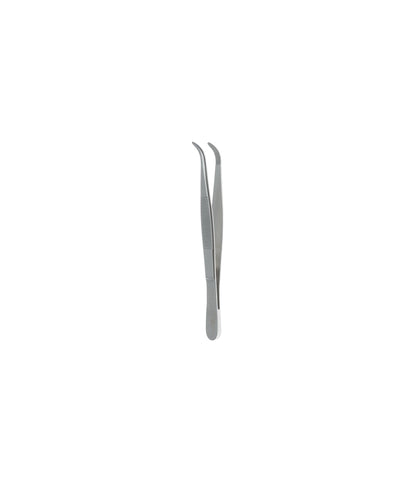 Dissecting Forceps – Curved Serrated Flat Handle