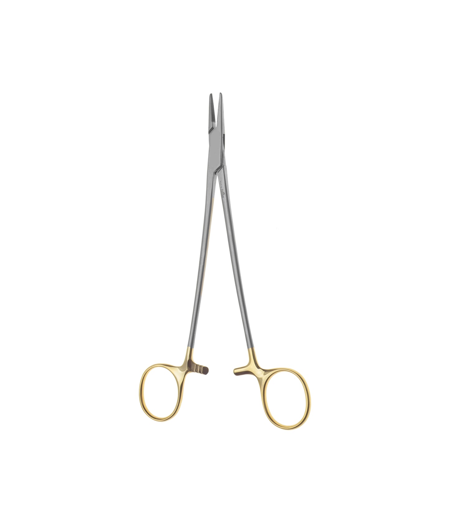 Mayo-Hegar Power-Tungsen Needle Holder – Straight Serrated Flat Handle