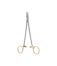 Mayo-Hegar Power-Tungsen Needle Holder – Straight Serrated Flat Handle