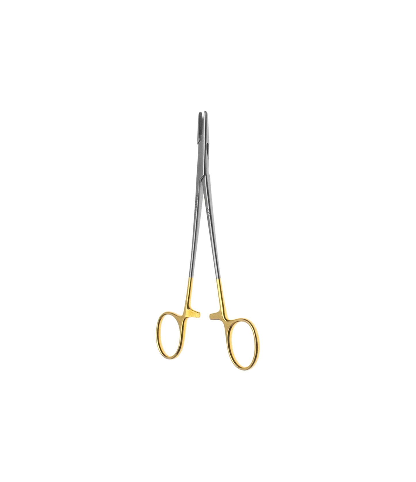 Mayo-Hegar Power-Tungsen Needle Holder – Straight Serrated Flat Handle