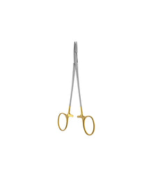 Crile-Wood Power Tungsten Carbide Needle Holder – Straight Serrated Flat Handle