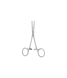 Kocher Haemostatic Forceps – Straight Serrated Flat Handle