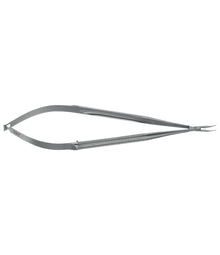 S&T B-13-10 Needle Holder without lock, 13cm long, round 10mm, curved (00082)