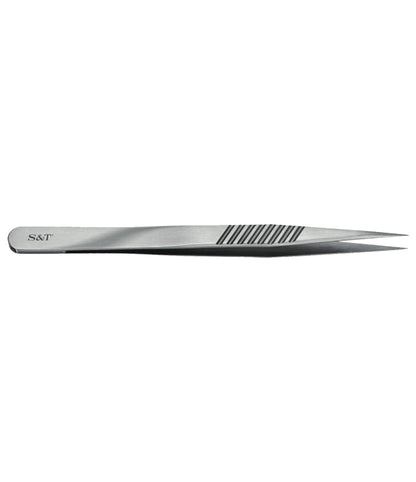 S&T JFL-3 Microsurgical Forceps – Straight, 13.5 cm