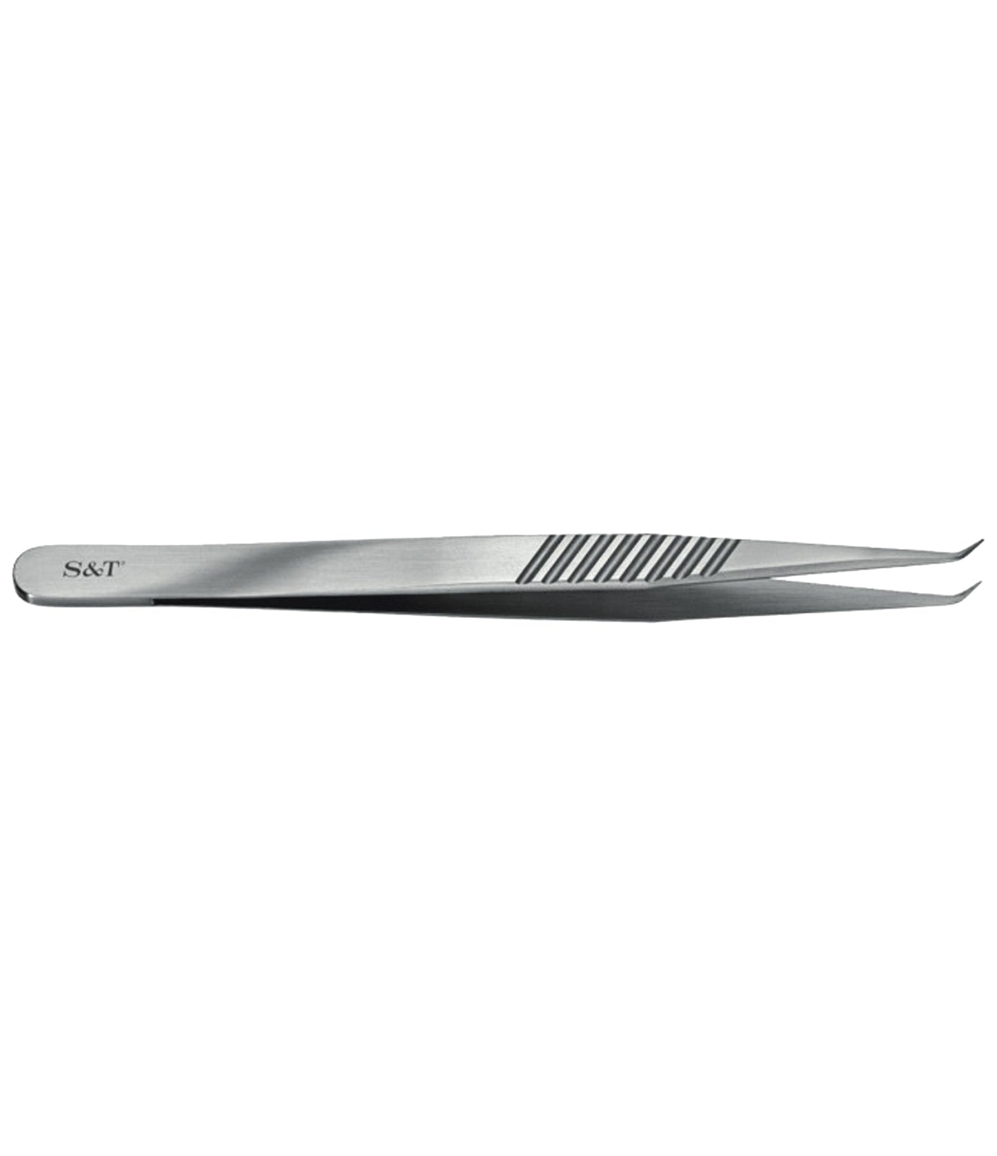 S&T Microsurgical Forceps – 45° Angled