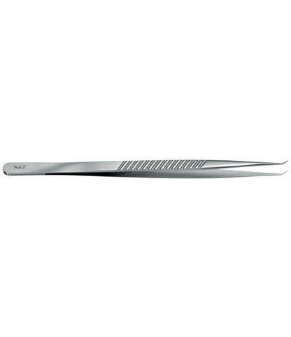 S&T Microsurgical Forceps – 45° Angled