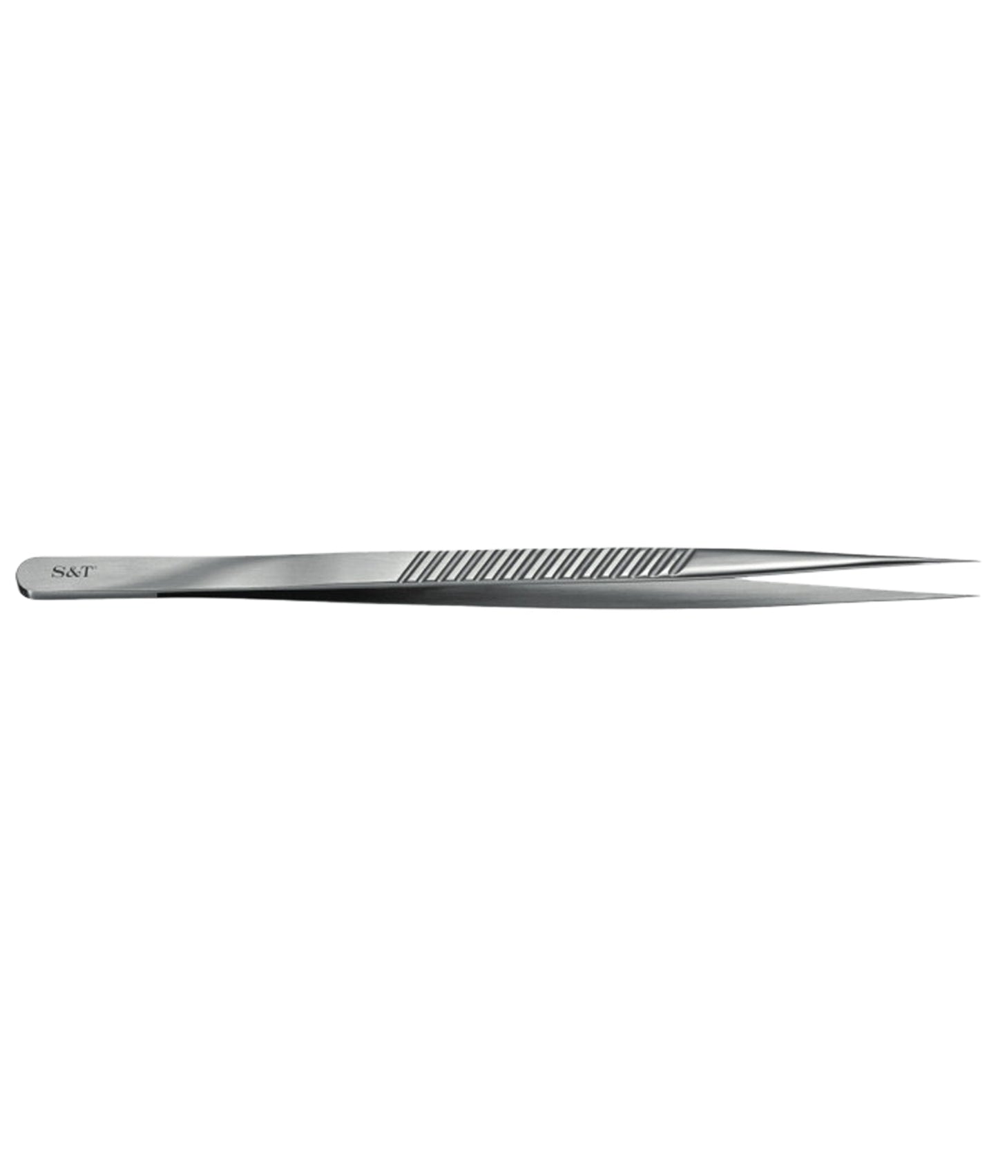 S&T JF-3-18 Microsurgical Forceps – Straight, 18 cm