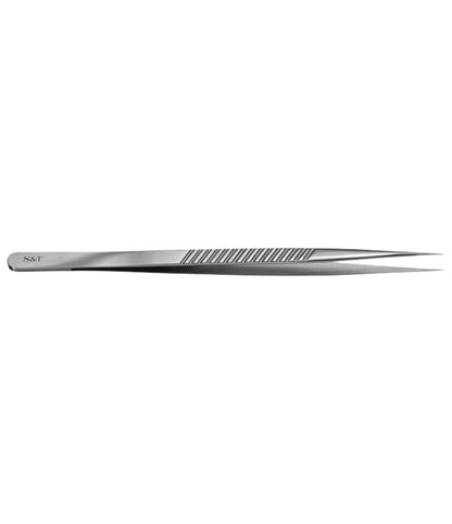 S&T JF-3-18 Microsurgical Forceps – Straight, 18 cm