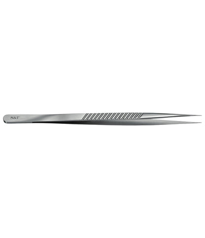 S&T JF-3-18 Microsurgical Forceps – Straight, 18 cm