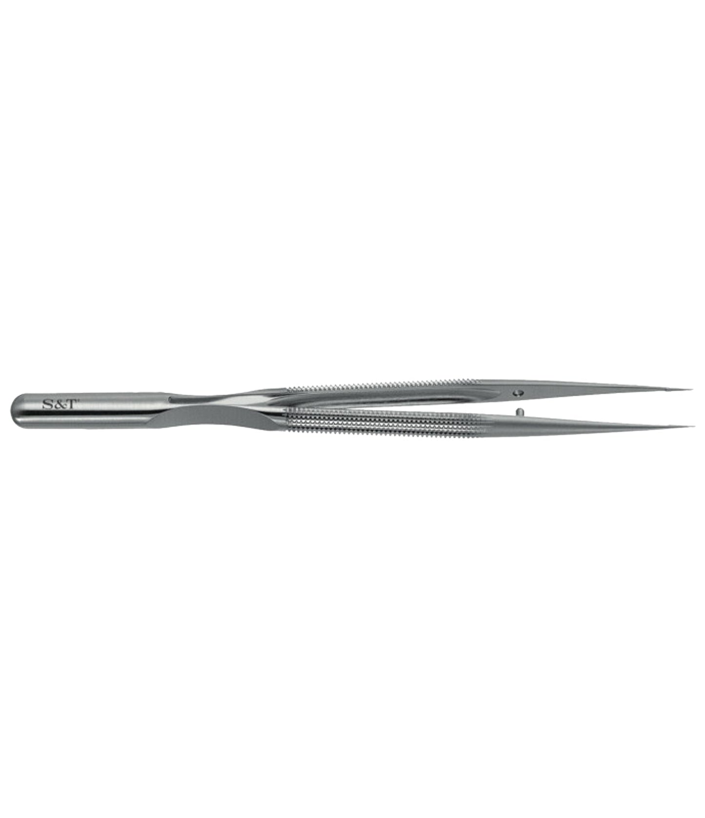 S&T FRS Round Bodied Microsurgical Forceps – Straight