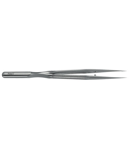 S&T FRS Round Bodied Microsurgical Forceps – Straight