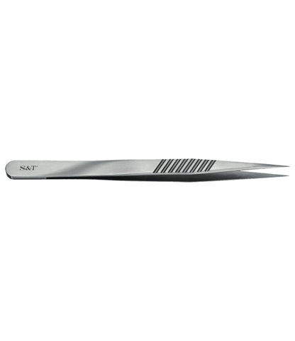 S&T JFL-3 Microsurgical Forceps – Straight, 13.5 cm
