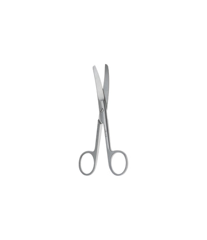 Surgical Scissors – Curved Serrated Flat Handle