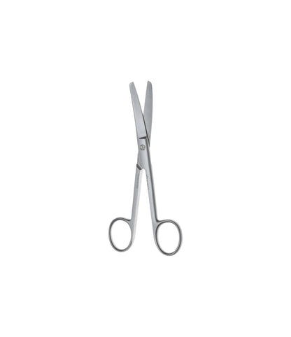 Surgical Scissors – Curved Serrated Flat Handle