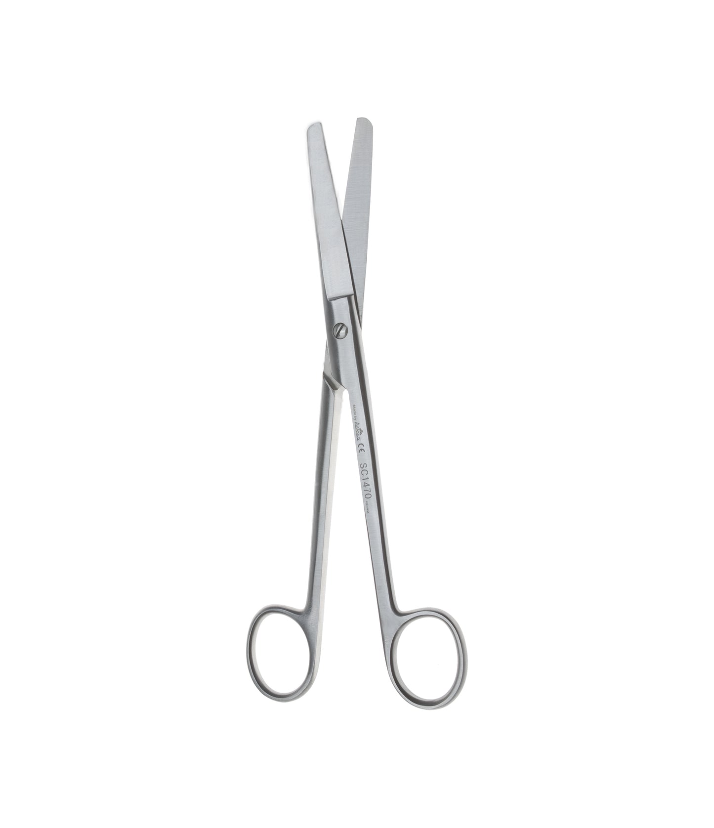 Surgical Scissors – Straight Serrated Flat Handle