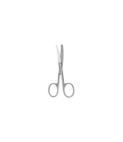 Surgical Scissors – Curved Serrated Flat Handle