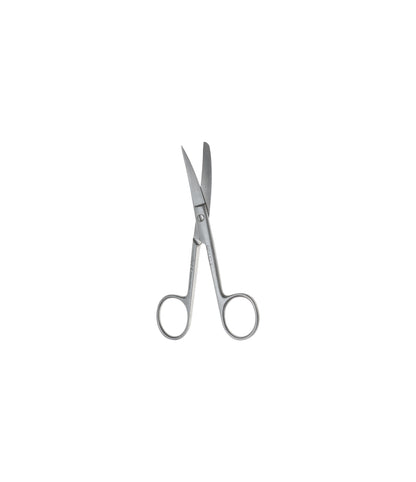 Surgical Scissors – Curved Serrated Flat Handle