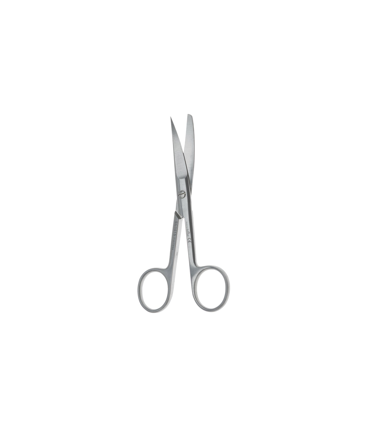 Surgical Scissors – Curved Serrated Flat Handle