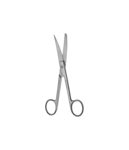 Surgical Scissors – Curved Serrated Flat Handle